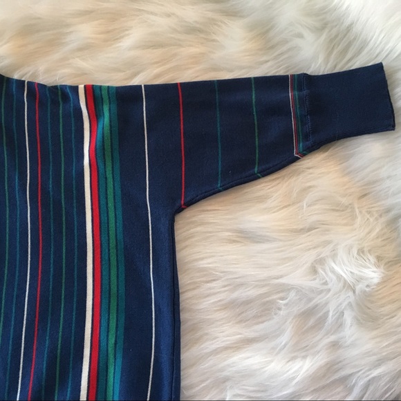 Tulle Dolman Sleeve Striped Sweater - Only XS left - Picture 5 of 8